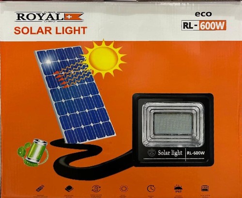 Faro led solare 600w - solare, con