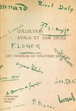 COLLECTION AYALA ET SAM ZACKS: ART FRANCAIS DU VINGTIEME SIECLE AA.VV. BROSSURA