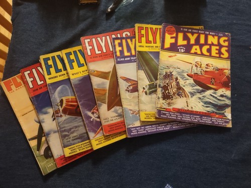 Lot flying aces - lot, 8