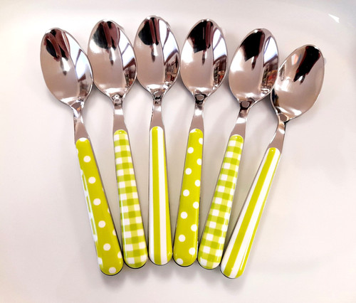 Set cucchiaini dessert - set, 6