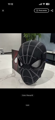 Maschera spider man - spider-man, controllo