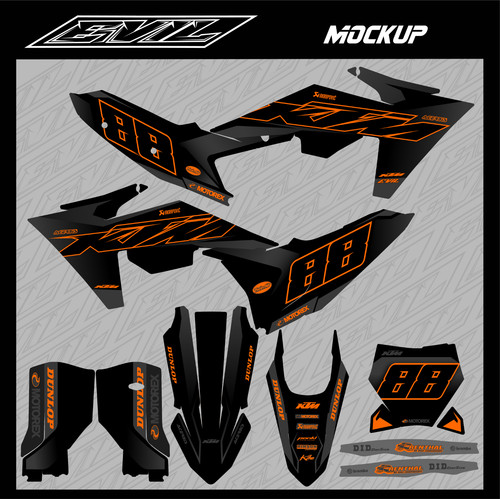Kit grafica ktm - sx, sxf