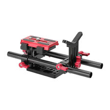 CAMVATE Supporto Treppiede Alluminio con Base Manfrotto QR per Fotocamera