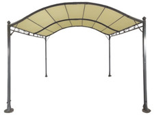 GAZEBO IN ACCIAIO PERGOLA MAXI