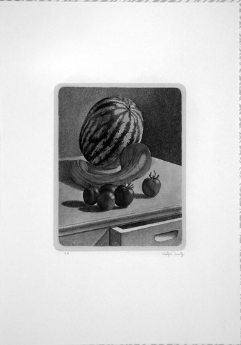 Luigi volpi acquaforte 1986 - luigi,
