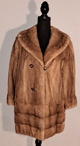 Cappotto visone autentico