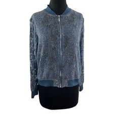 ZARA Giacca Bomber Blu