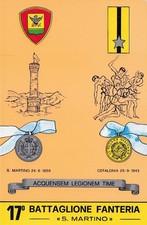 2426) SULMONA 17 BATTAGLIONE FANTERIA MARTINO CEFALONIA MEDAGLIA VALORE MILITARE