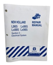 Manuale Di Riparazione Schema Elettrico Per Pala Gommata New Holland L865 LX865