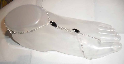Baciapiedi gioiello strass - gioiello, 2