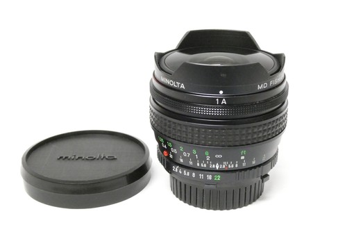 Obiettivo minolta fisheye - obiettivo,