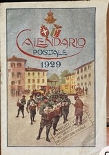Calendario postale 1929 - postale,