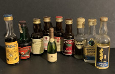 10 Bottiglie Mignon Liquori