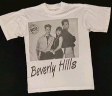Beverly Hills 90210 Originale 90s Vintage T-Shirt XL Brandon Brenda Dylan Serie