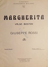 Sheet music - Margherita -