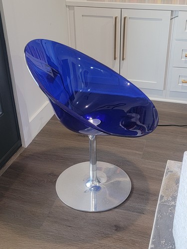 Kartell eros blue - chair, design