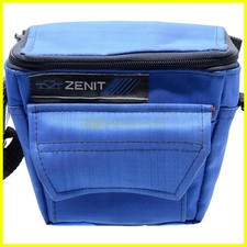 Custodia per fotocamere reflex e obiettivo Zenit cm. 8x16 profondità cm. 15