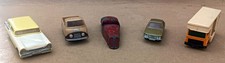 Vintage 5 Cars Siku, Schuco, Mercury, Matchbox