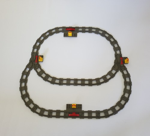 Lego treno duplo grigio cupo - lego®,