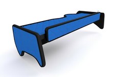 TAVOLO LUNGO CRUSCOTTO LED IN LEGNO MAN CABINA STRETTA TGA TGL BLU