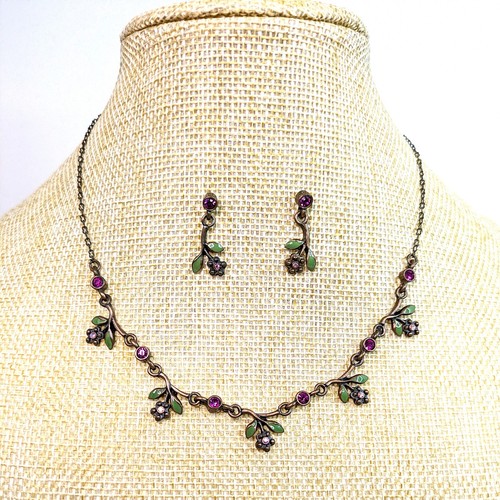 Set collana orecchini - set, e