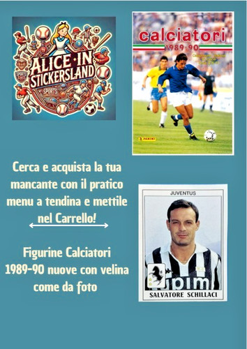 Panini calciatori 1989/90