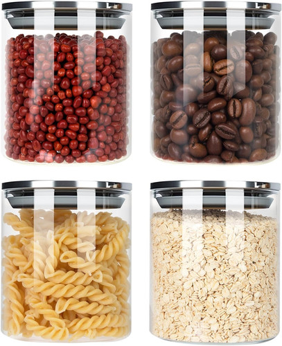 400ml barattoli vetro con - 400ml,