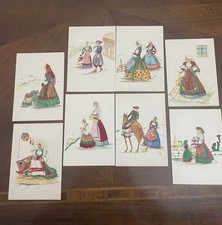 Lotto N. 2 Cartoline Costumi