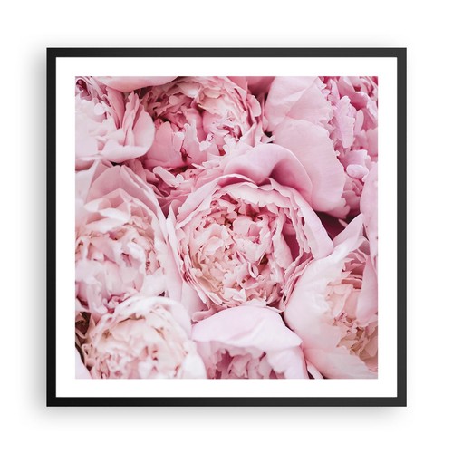 Poster 60x60cm bouquet fiori - bouquet,
