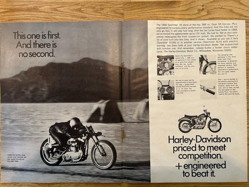 Large 1968 harley davidson - 1968, harley-davidson