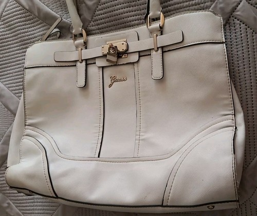 Borsa guess pelle - borsa, bianca
