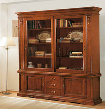 CREDENZA LIBRERIA CRISTALLIERA