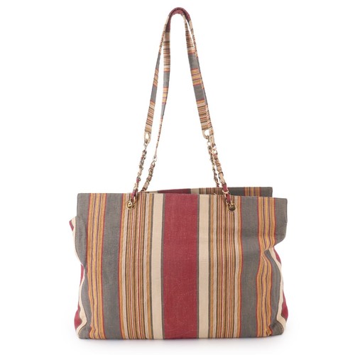 Borsa tote chanel righe - tote, a