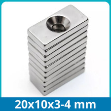 Magneti Neodimio 20x10x3 mm