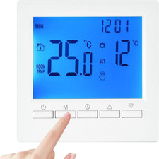 Termostato Digitale Programmabile per La Casa Display LCD Regolatore Della Tempe