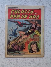 COLLEZIONE UOMO MASCHERATO PRIMA SERIE n° 18 ED. MILANO 1945 STATO OTTIMO PMD