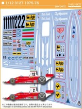SHUNKO Decal Sheet 1:12 Scale
