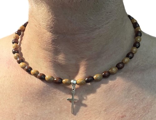 Collana con croce - , da
