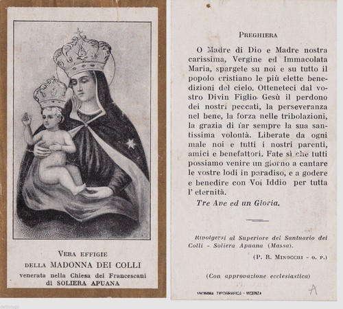 Soliera apuana santino - soliera, apuana:
