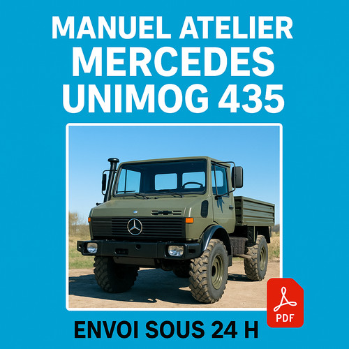 Manuel atelier mercedes unimog - atelier,