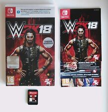 NINTENDO SWITCH : WWE 2K18 - Completo, ITALIANO ! W'2K18 Wrestling!