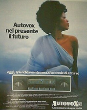 FIAT 500 N-D-F-L-R RADIO VINTAGE AUTOVOX RB 277 C (207)