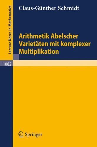 Arithmetik abelscher - arithmetik,