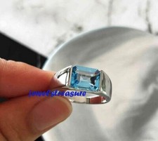 Naturale Topazio Blu Gemma Con