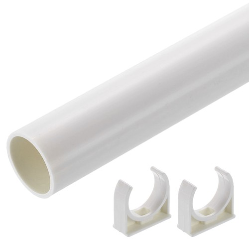 Tubo rigido pvc 500mm - in, pvc,