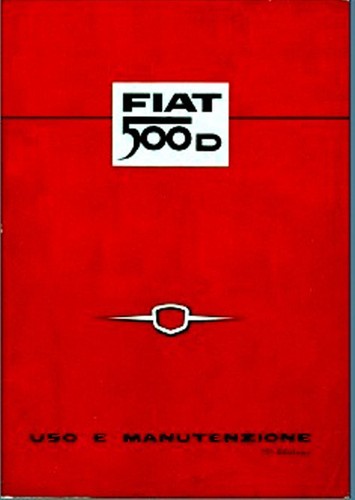 Fiat 500 manuale uso - fiat,