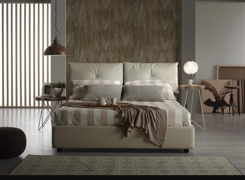 Letto imbottito mod - letto,