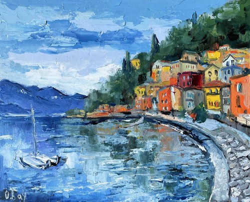 Quadro lago como - lago, di