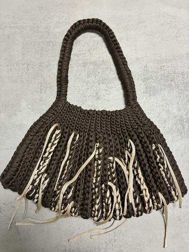 Borsa uncinetto fatta mano - borsa, a