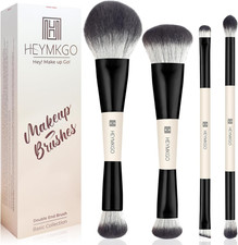 Set 4 Pennelli Fondotinta